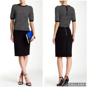 Philosophy Navy Pencil Skirt- NWT Size 8